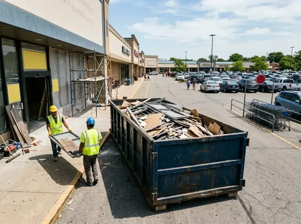 retail-store-renovation-debris-003 — frequently asked questions, Roll-off Dumpster Rentals in Deerfield, WI